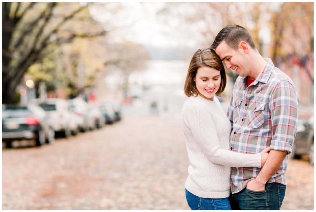 Fall Old Town Alexandria Engagement Session